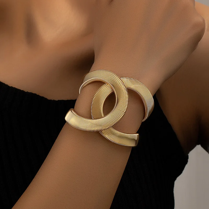 Celia | Double Circle Bracelet