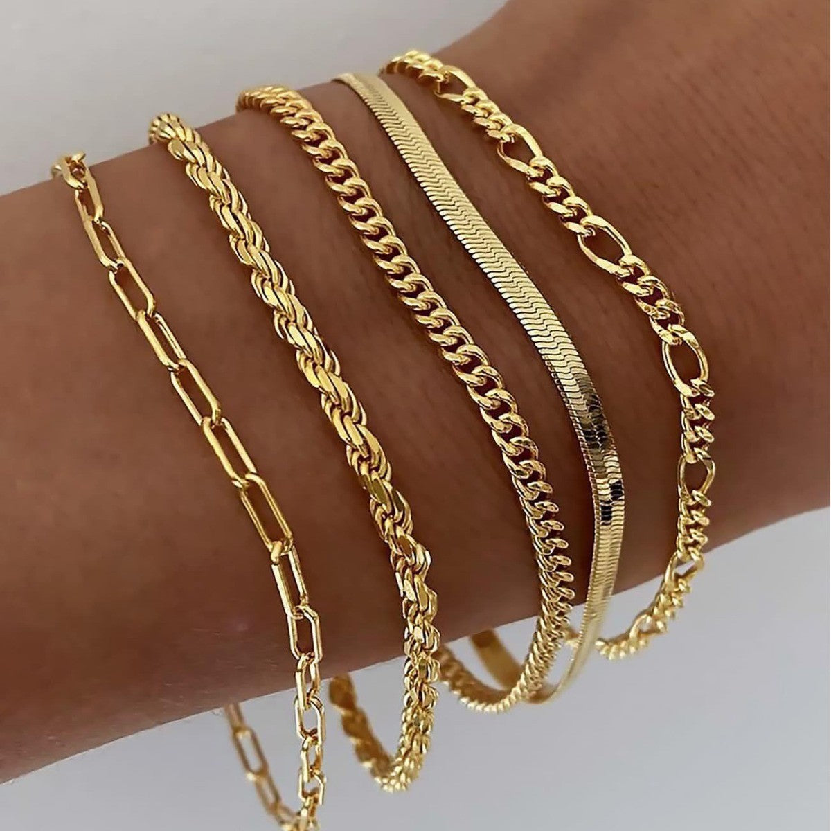Ellie | Five-Piece Bracelet Set