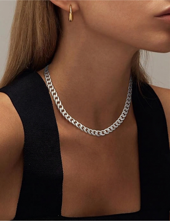 Charlotte | Chunky Cuban Link Necklace