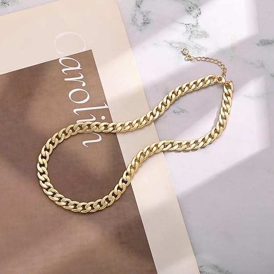 Charlotte | Chunky Cuban Link Necklace