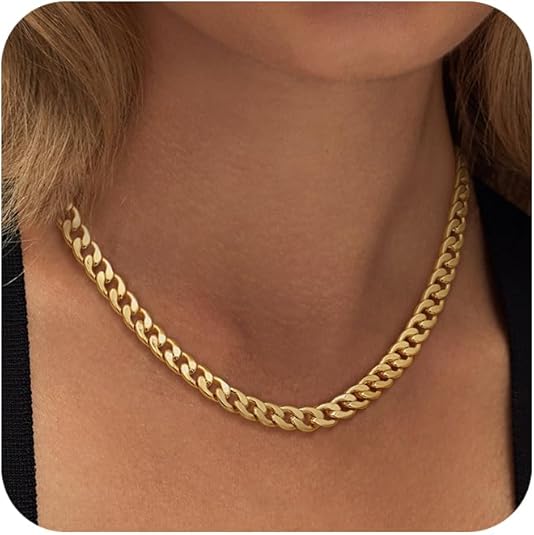 Charlotte | Chunky Cuban Link Necklace