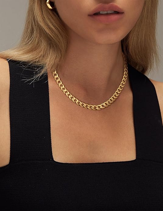 Charlotte | Chunky Cuban Link Necklace