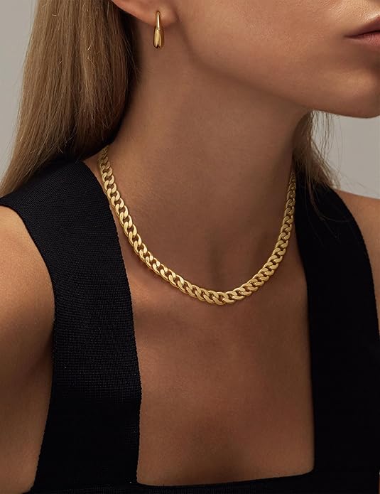 Charlotte | Chunky Cuban Link Necklace