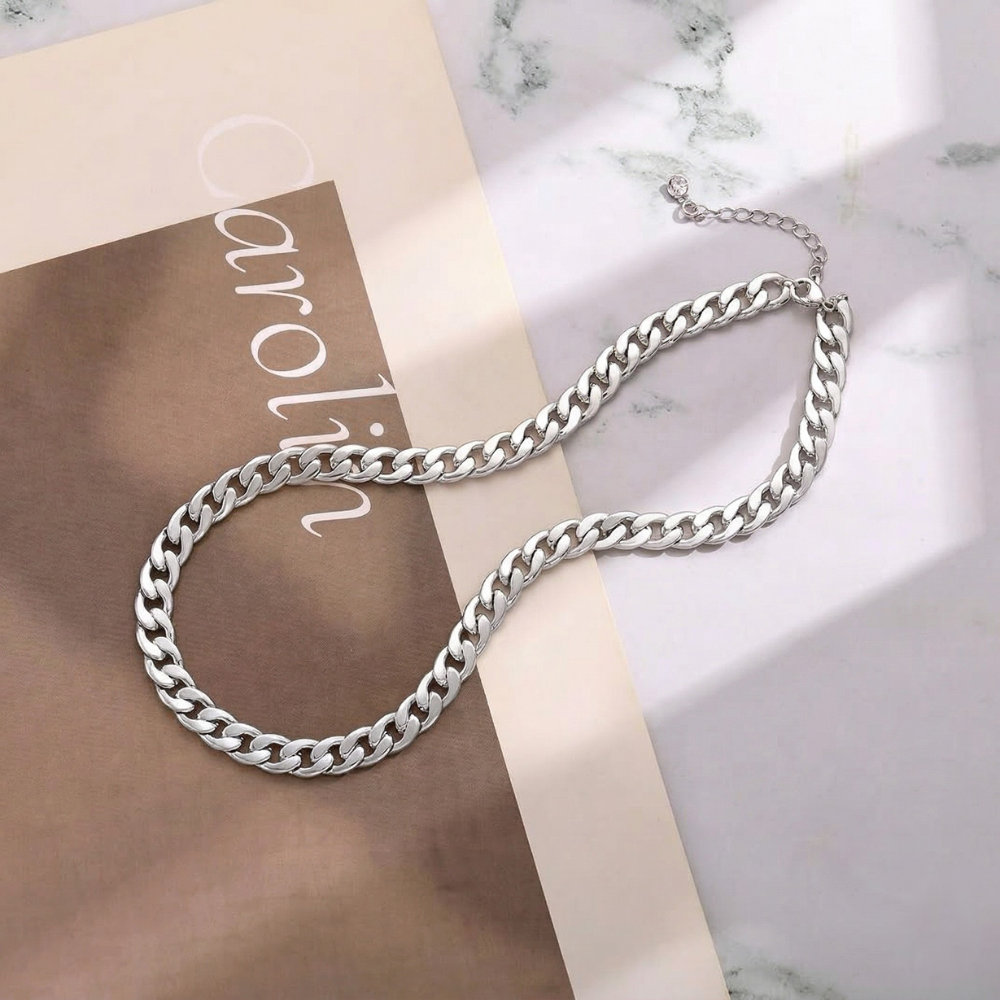 Charlotte | Chunky Cuban Link Necklace