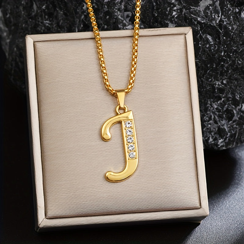 Alice | Crystal Initial Necklace