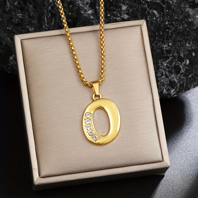 Alice | Crystal Initial Necklace