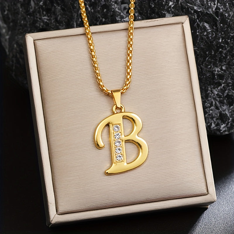 Alice | Crystal Initial Necklace