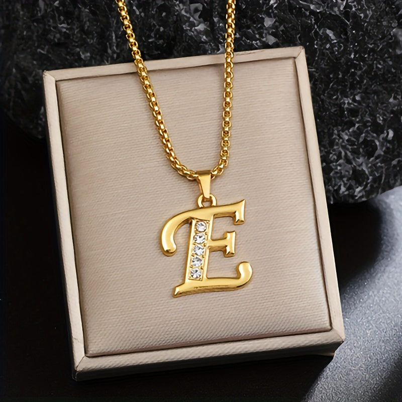 Alice | Crystal Initial Necklace