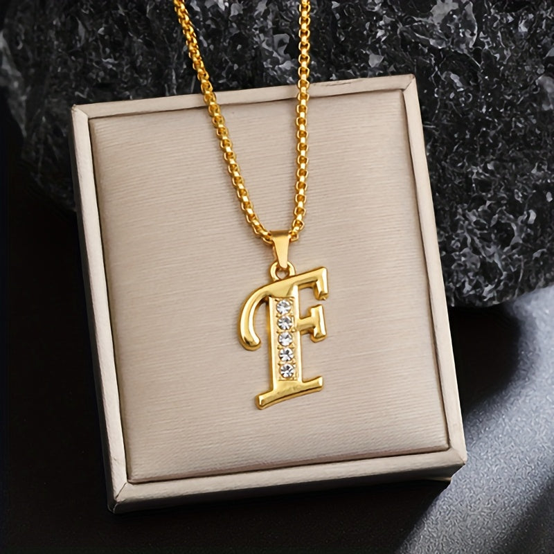 Alice | Crystal Initial Necklace