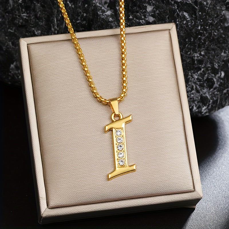 Alice | Crystal Initial Necklace