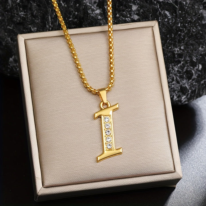 Alice | Crystal Initial Necklace