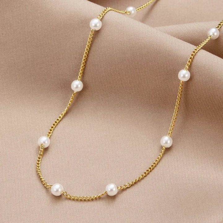 Nora | Natural Pearl Necklace
