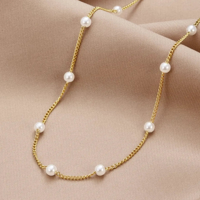 Nora | Natural Pearl Necklace