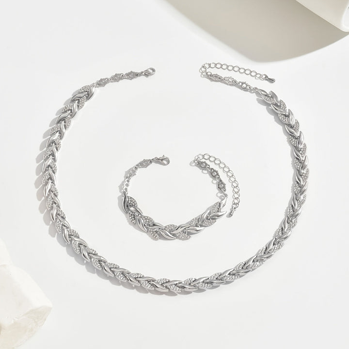 Marina | Fishtail Necklace and Bracelet Set