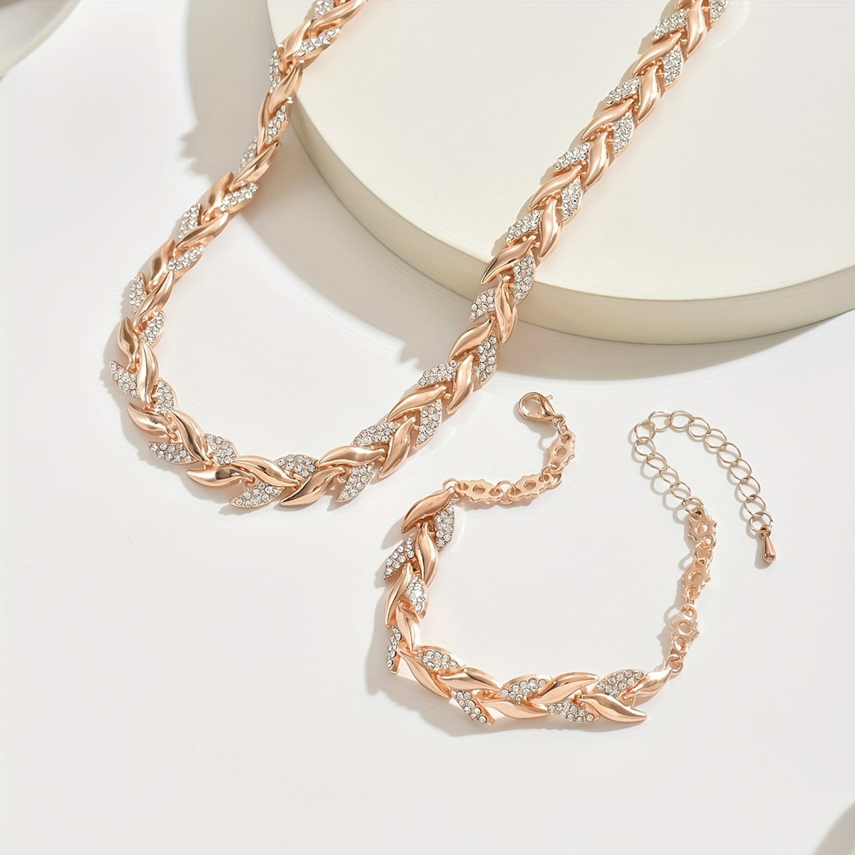 Marina | Fishtail Necklace and Bracelet Set