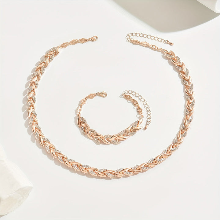 Marina | Fishtail Necklace and Bracelet Set