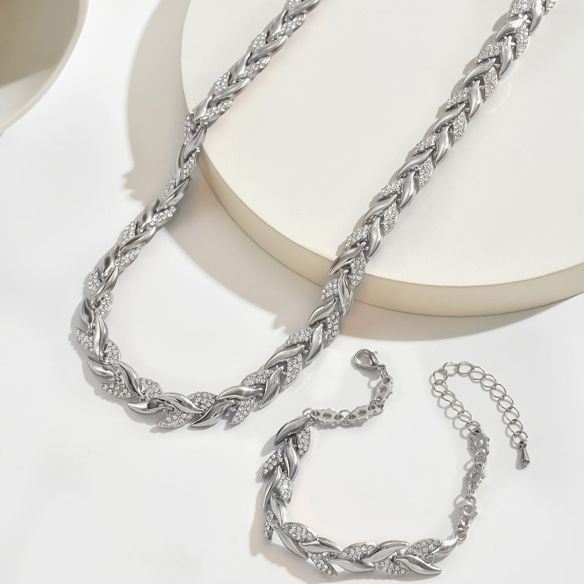 Marina | Fishtail Necklace and Bracelet Set