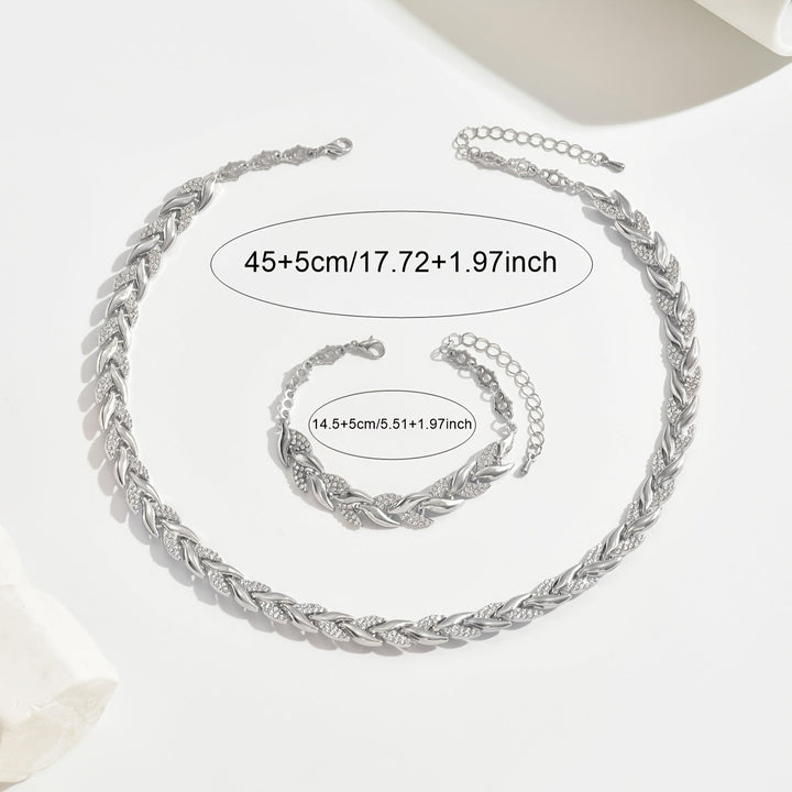 Marina | Fishtail Necklace and Bracelet Set