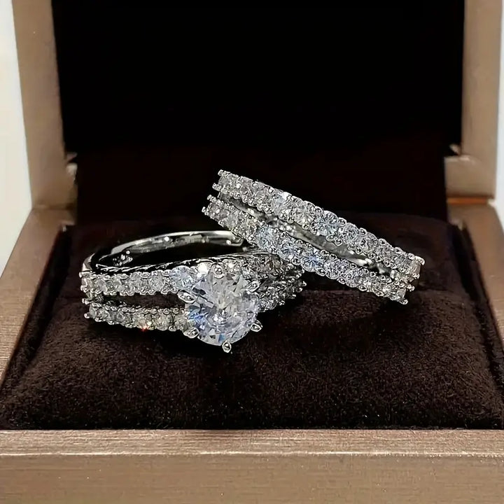 Evelyn | Radiance Ring Set