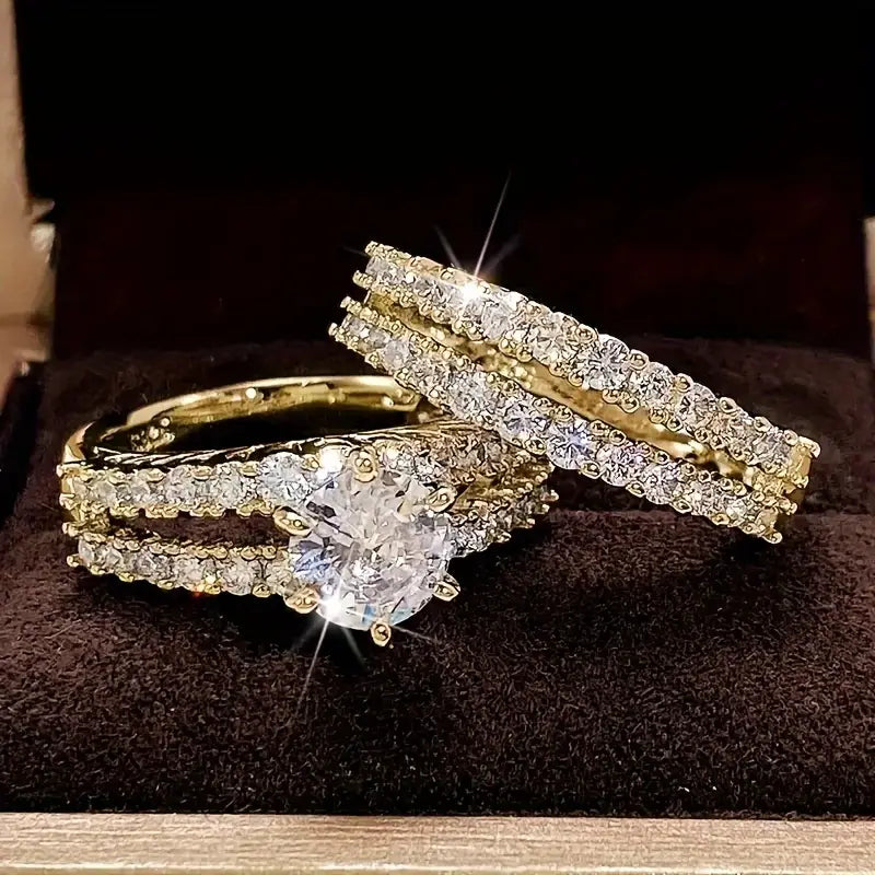 Evelyn | Radiance Ring Set