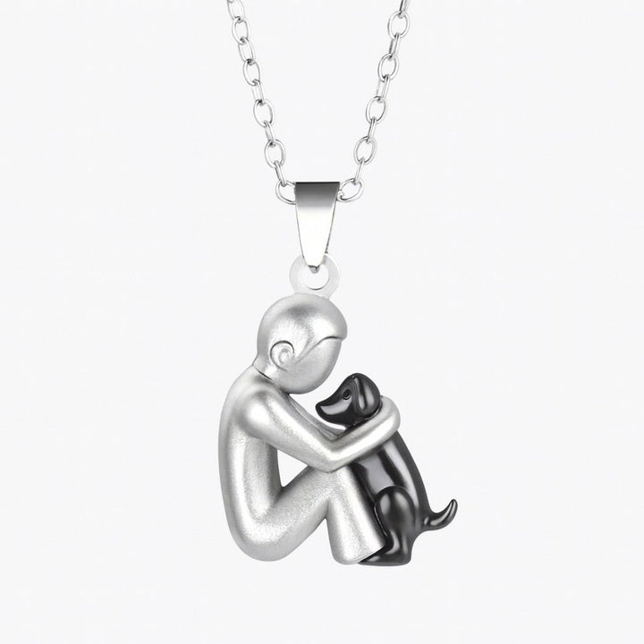 Hug Pendant Necklace -  Meaningful Memorial Gift