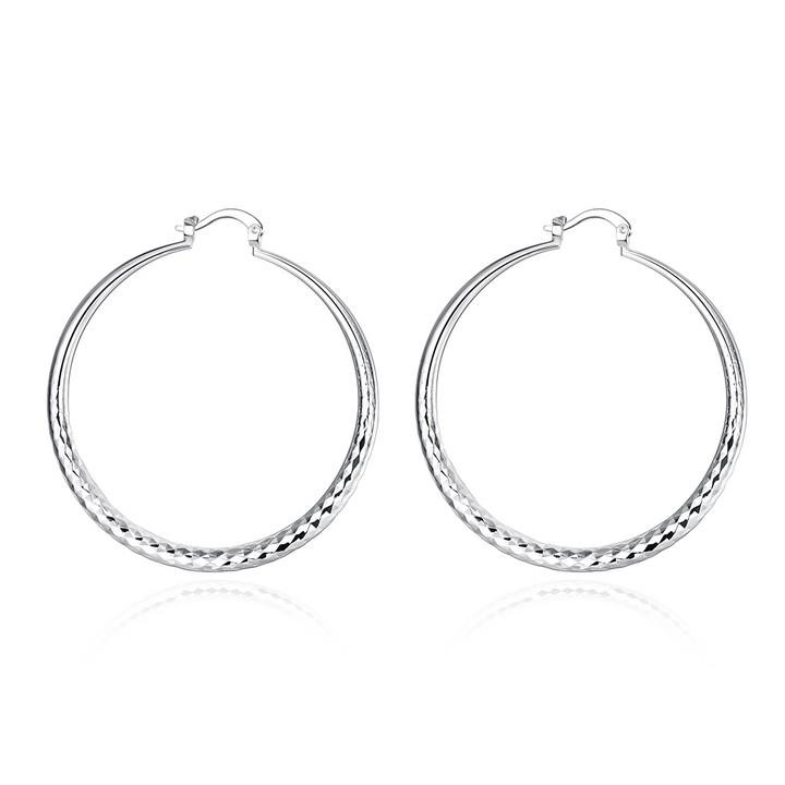 Sterling Silver Hoops