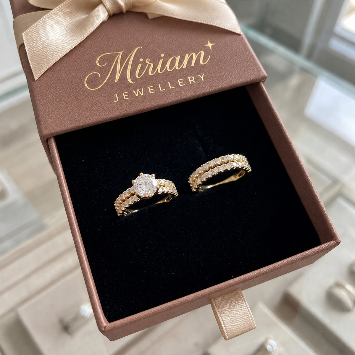 Evelyn | Radiance Ring Set