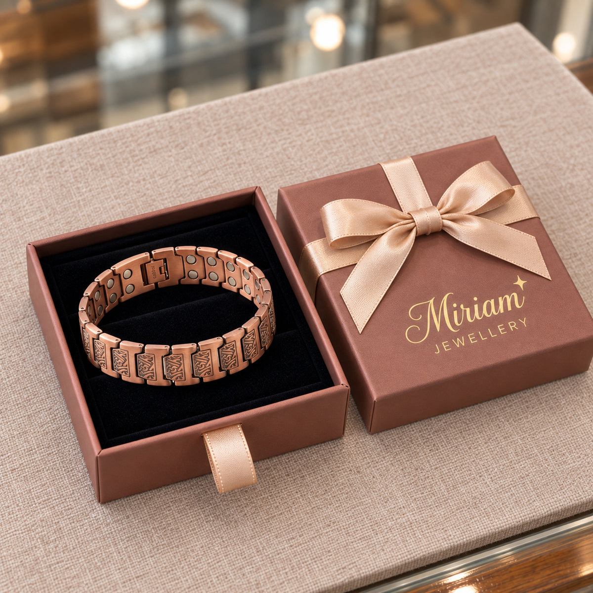 Miriam's Glen Men's Copper Bracelet — Miriam Jewellery